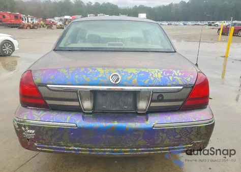 2005 Mercury Grand Marquis Gs z USA, uszkodzony, nr VIN 2MEFM74W75X609700